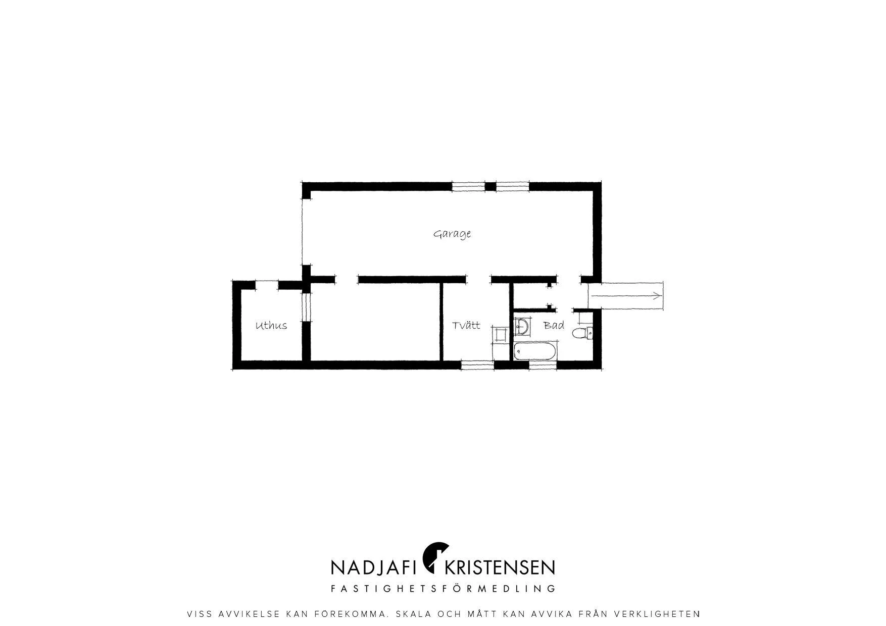 Enplanshus på Hallandsåsen