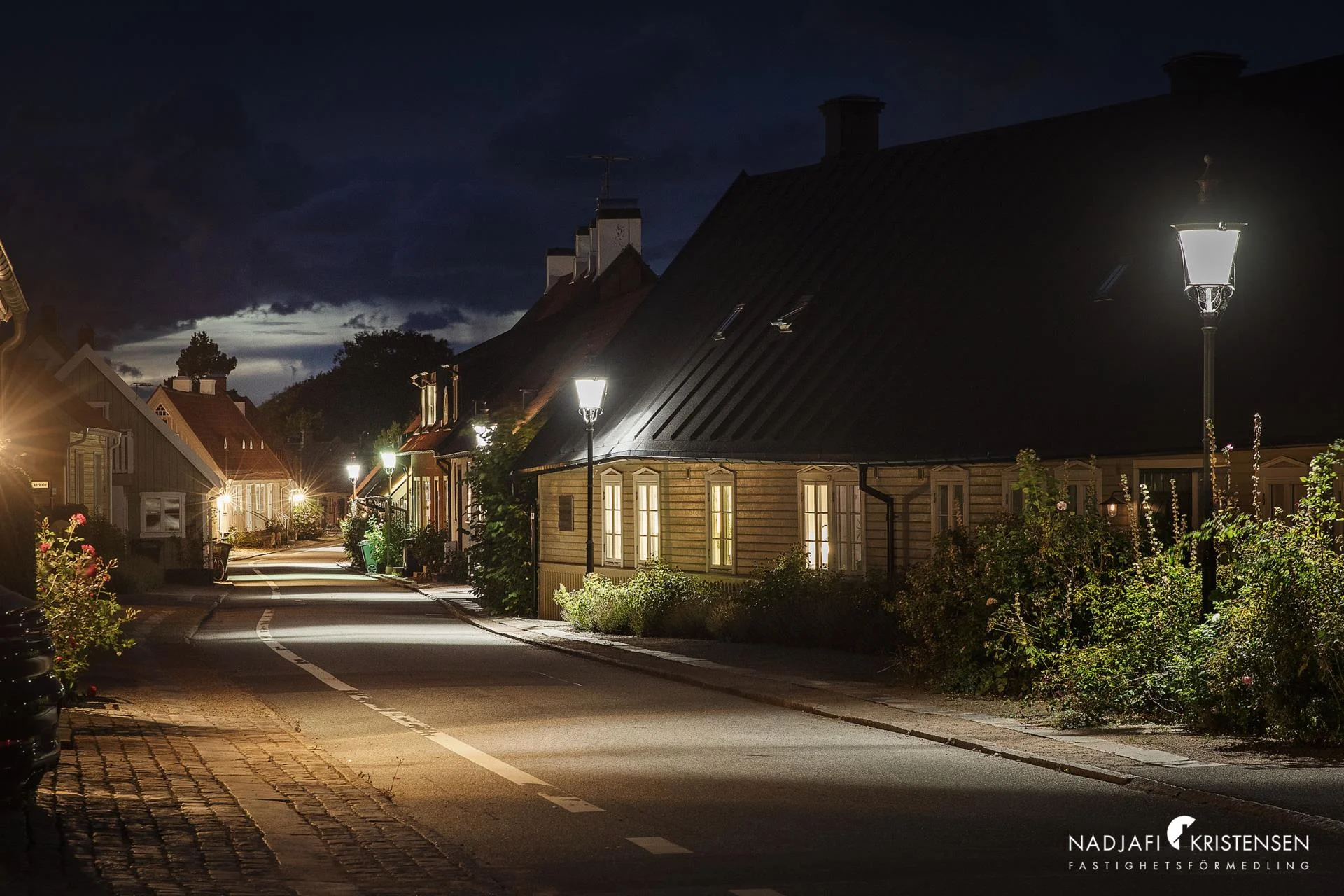 Townhouse med stort gästhus på Agardhsgatan
