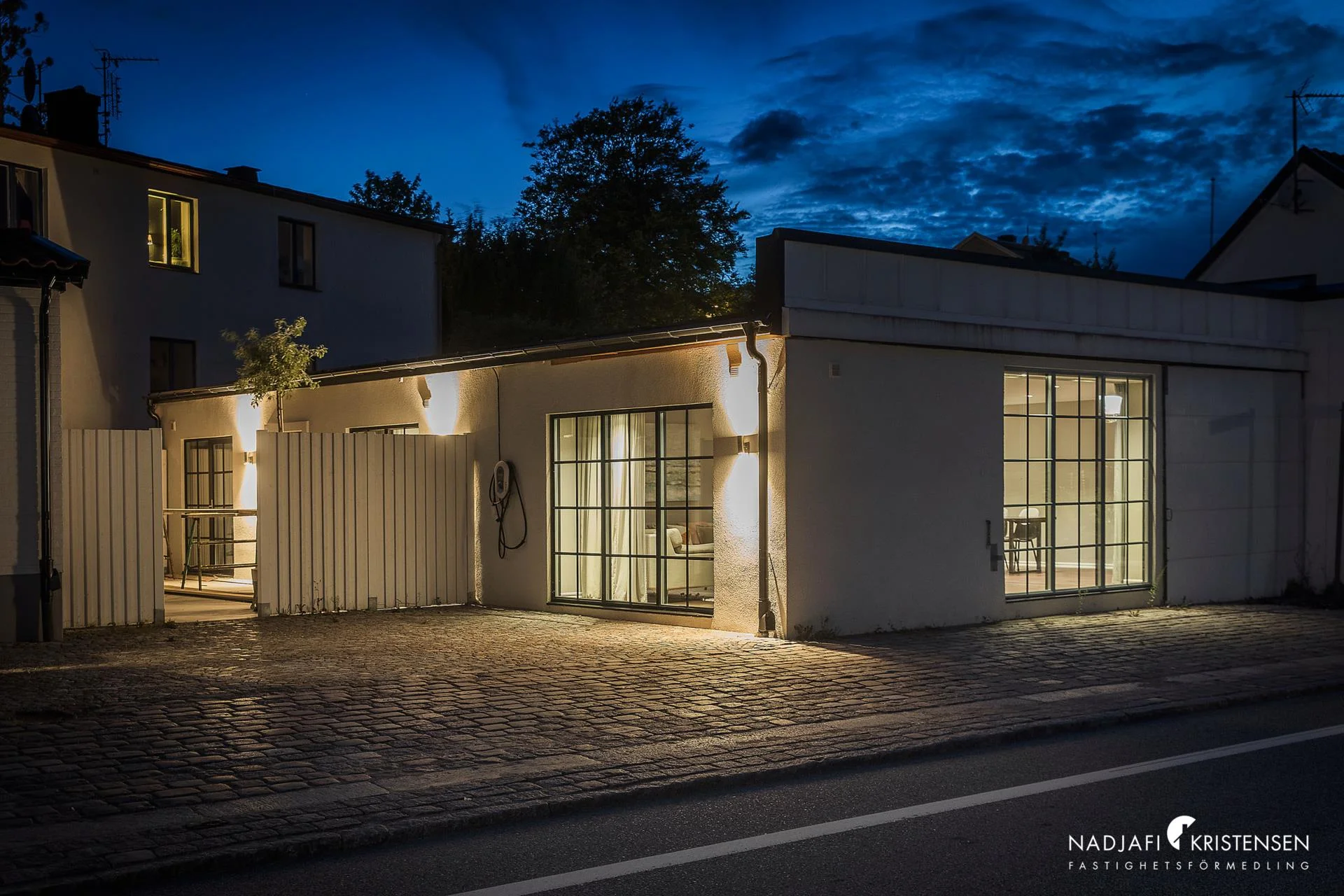 Townhouse med stort gästhus på Agardhsgatan