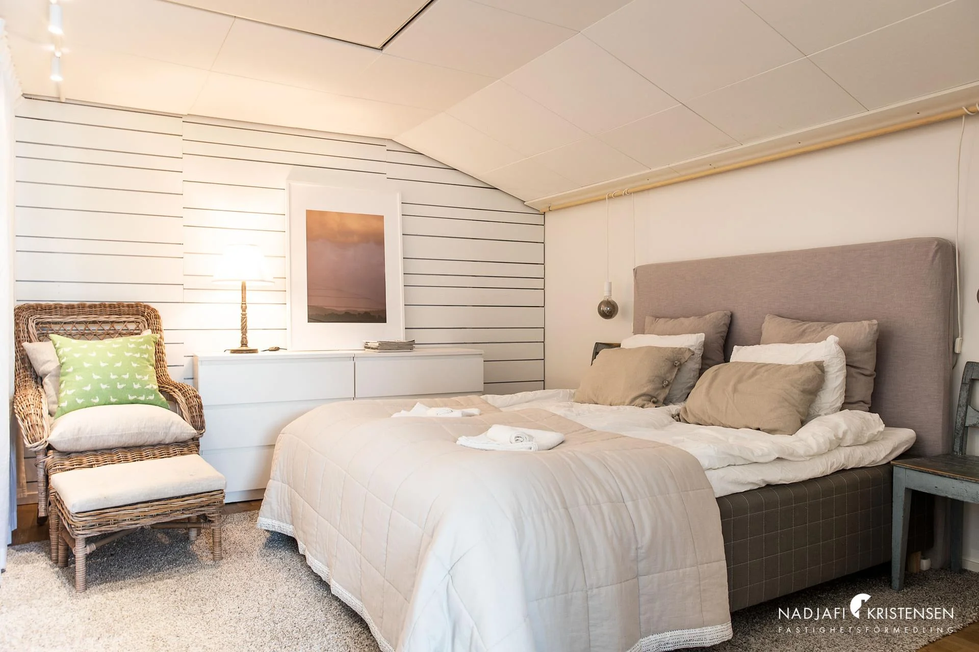 Ljust och bekvämt boende