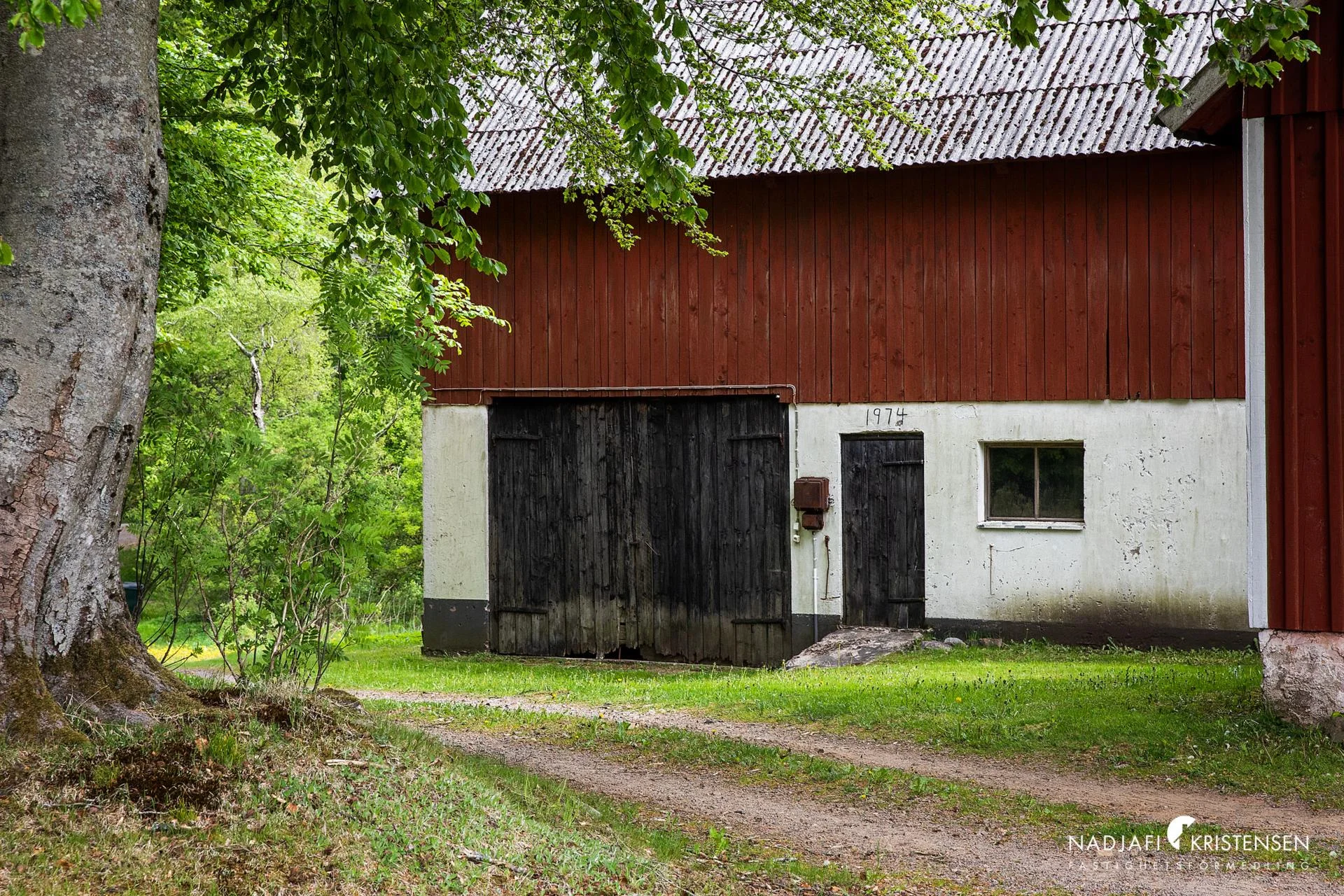 Trivsam gård med stor potential på Hallandsåsen