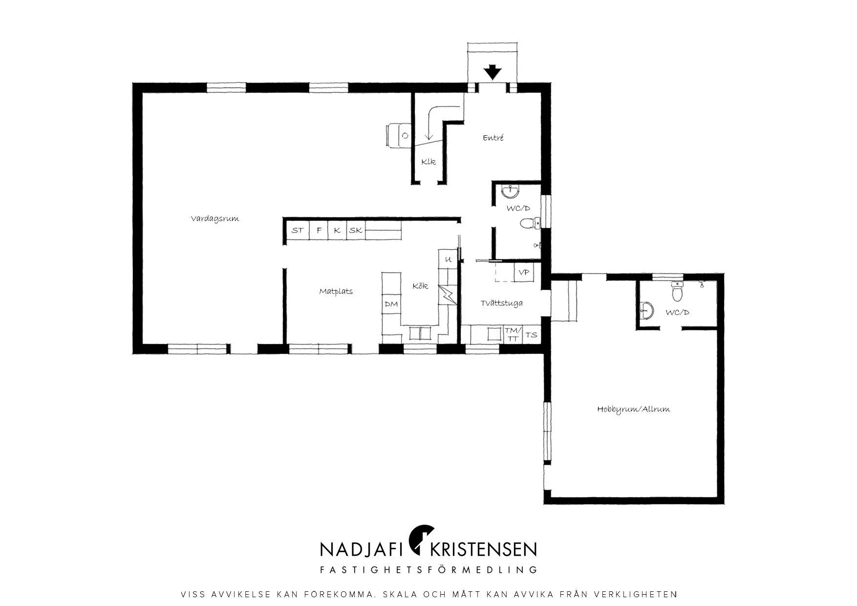 Havsnära och rymlig familjevilla i eftertraktade Havsbaden med separat gästhus