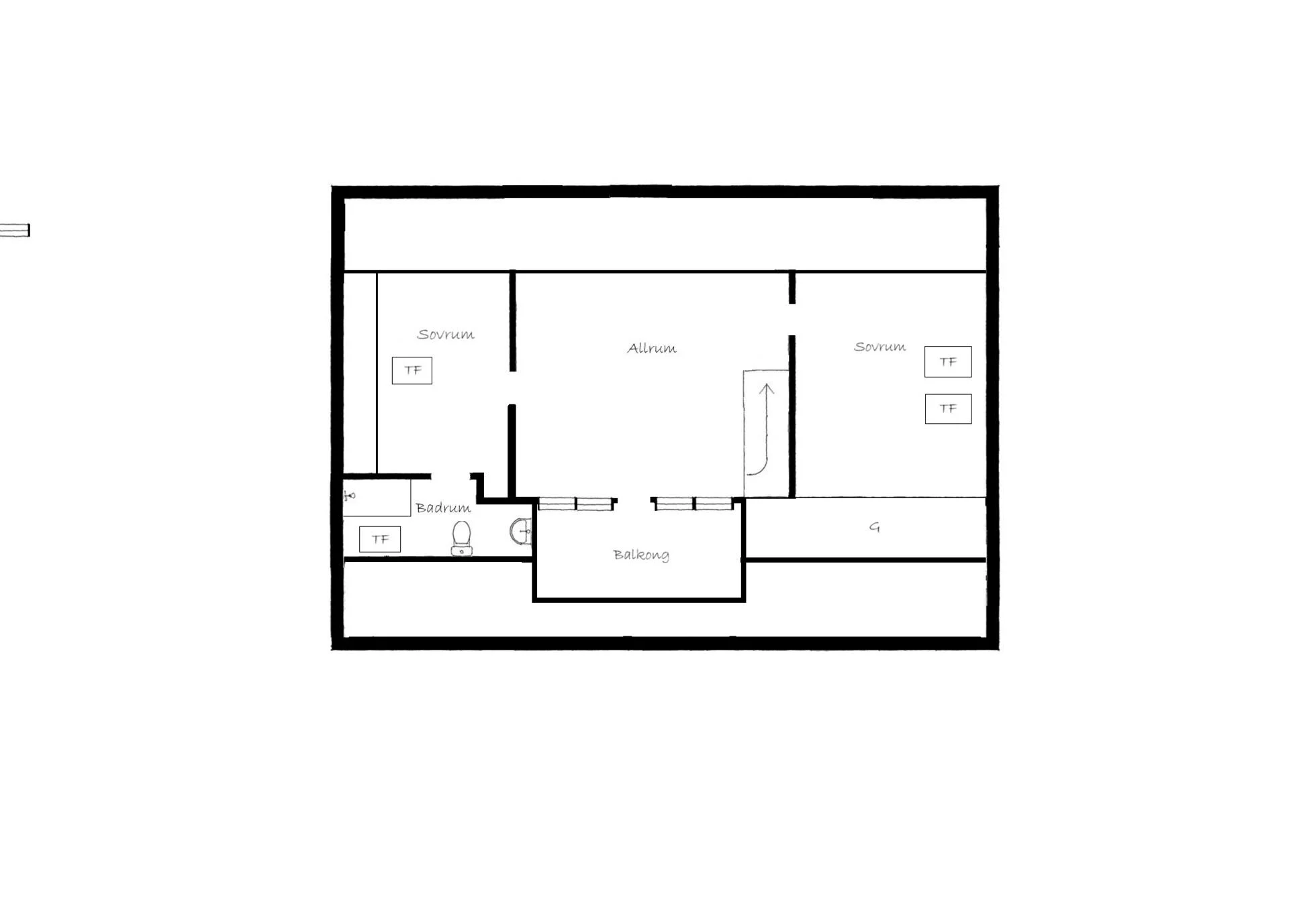 Natur och havsnära villa i Torekov