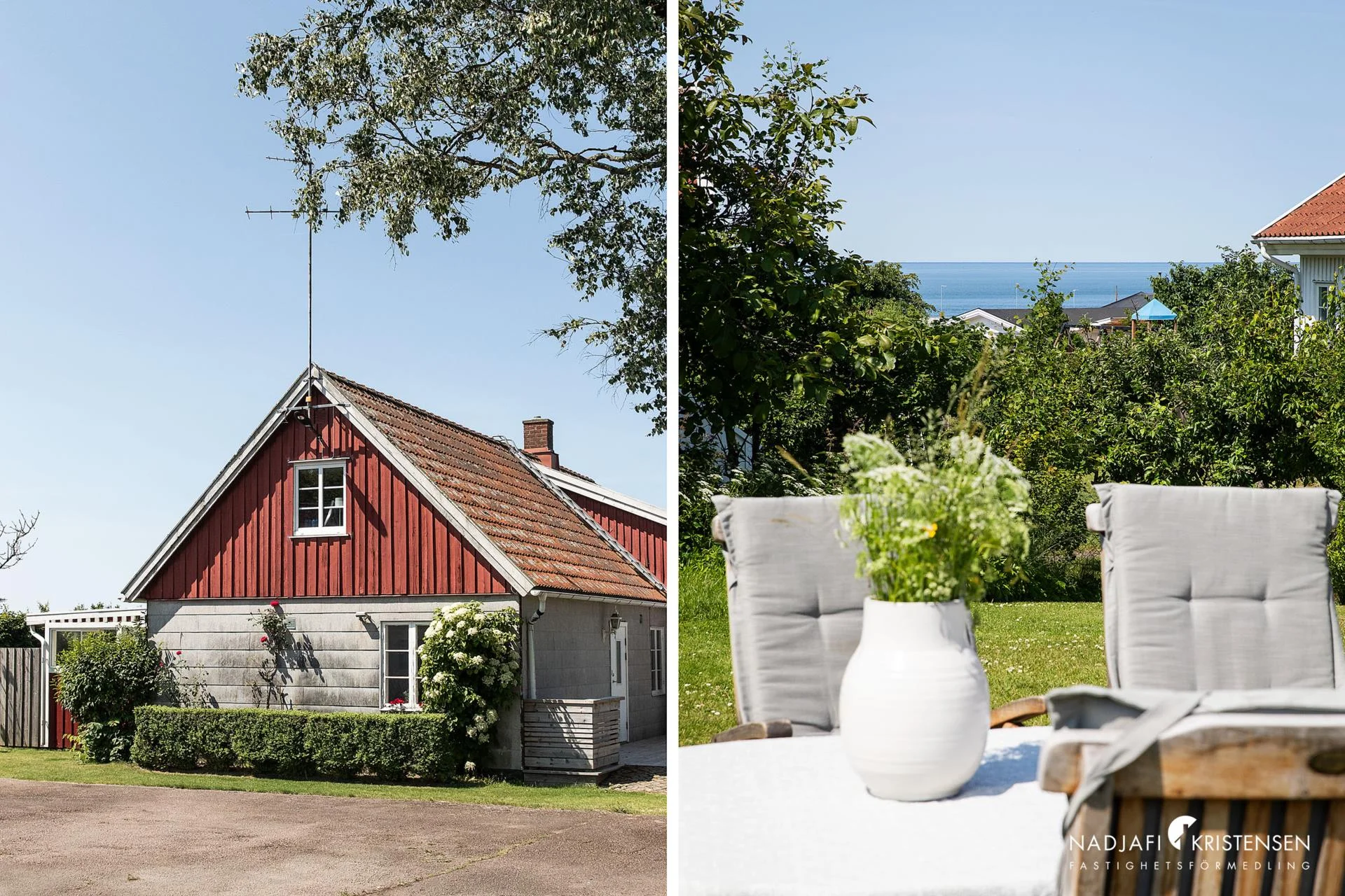 Unik möjlighet att förverkliga dubbeltomt vid havet – förstklassigt läge i Vejbystrand