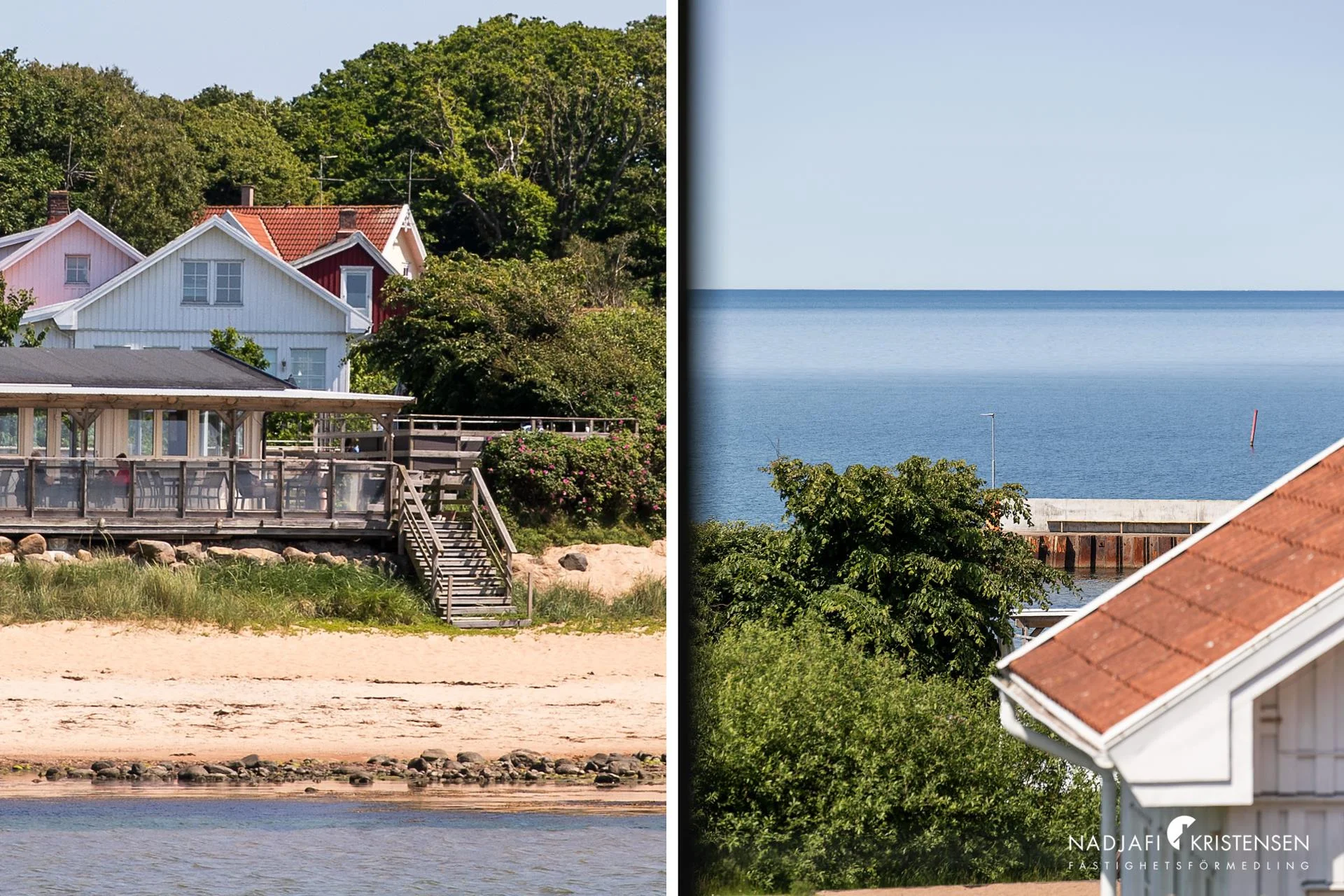 Unik möjlighet att förverkliga dubbeltomt vid havet – förstklassigt läge i Vejbystrand
