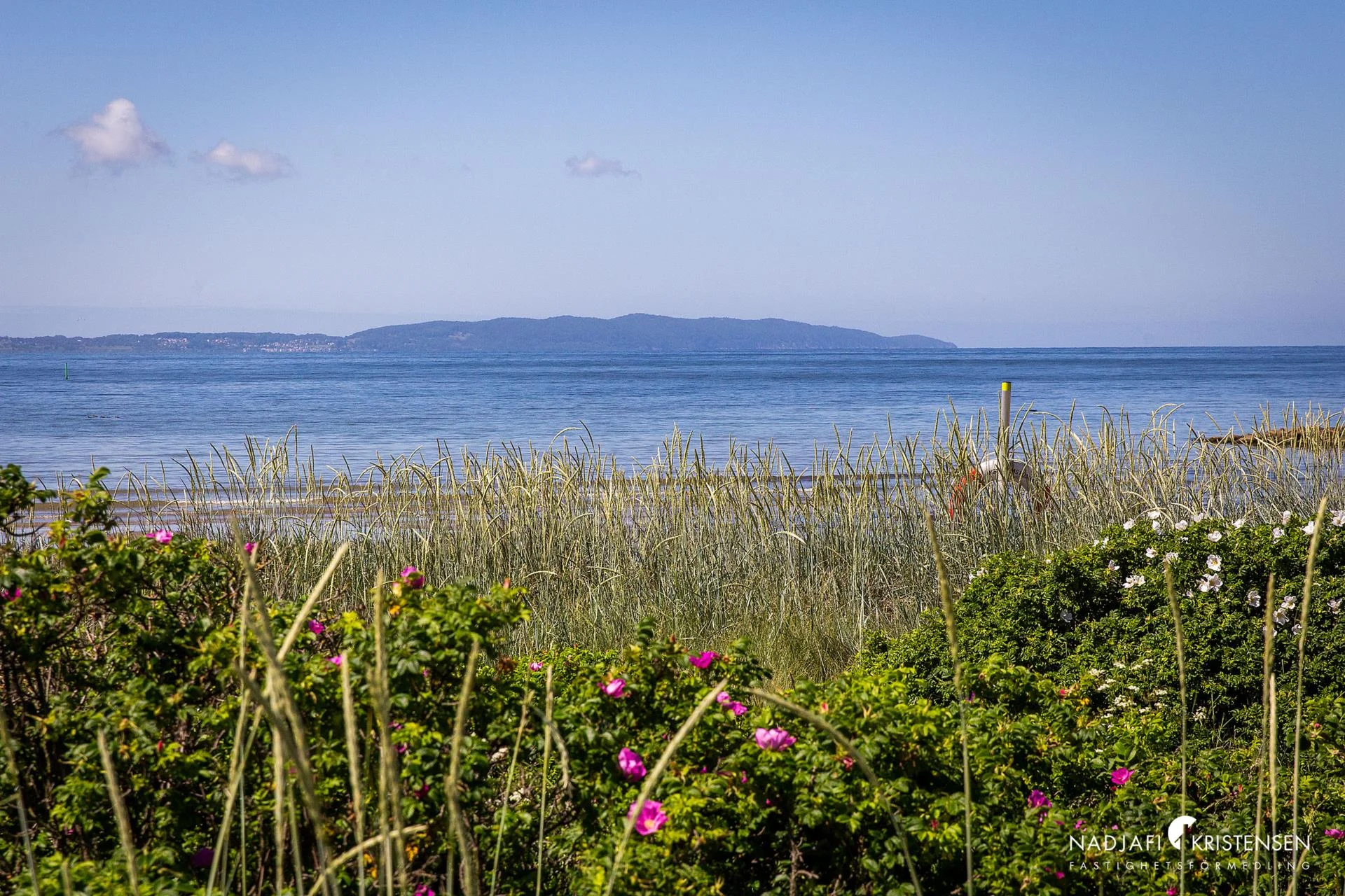 Ett hem med ett läge som är lika sällsynt som eftertraktat – direkt vid havet i Magnarps strand.