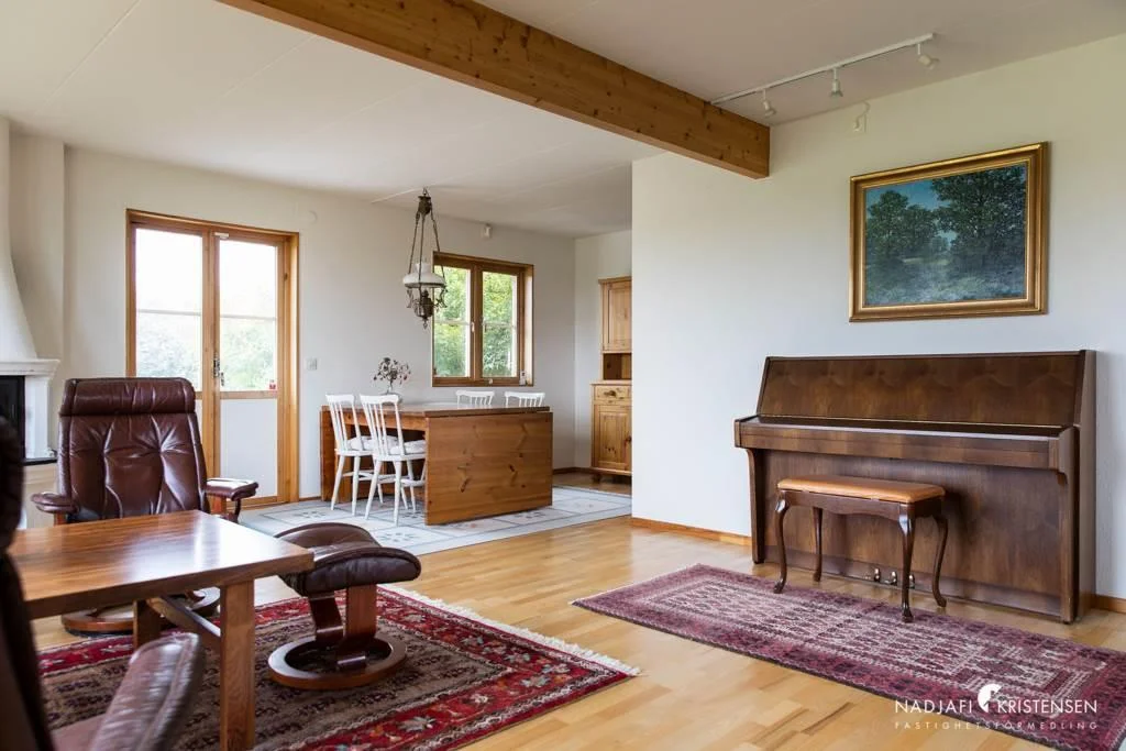 Välskött 1,5-plans villa på lugnt område nära hav och Torekovs golfklubb!