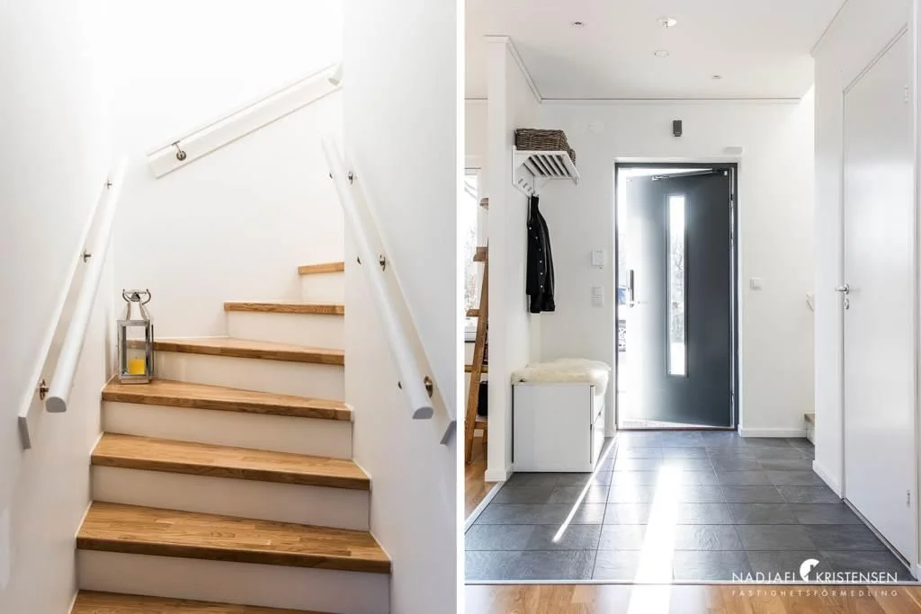 Lättskött och trivsamt radhus i två plan