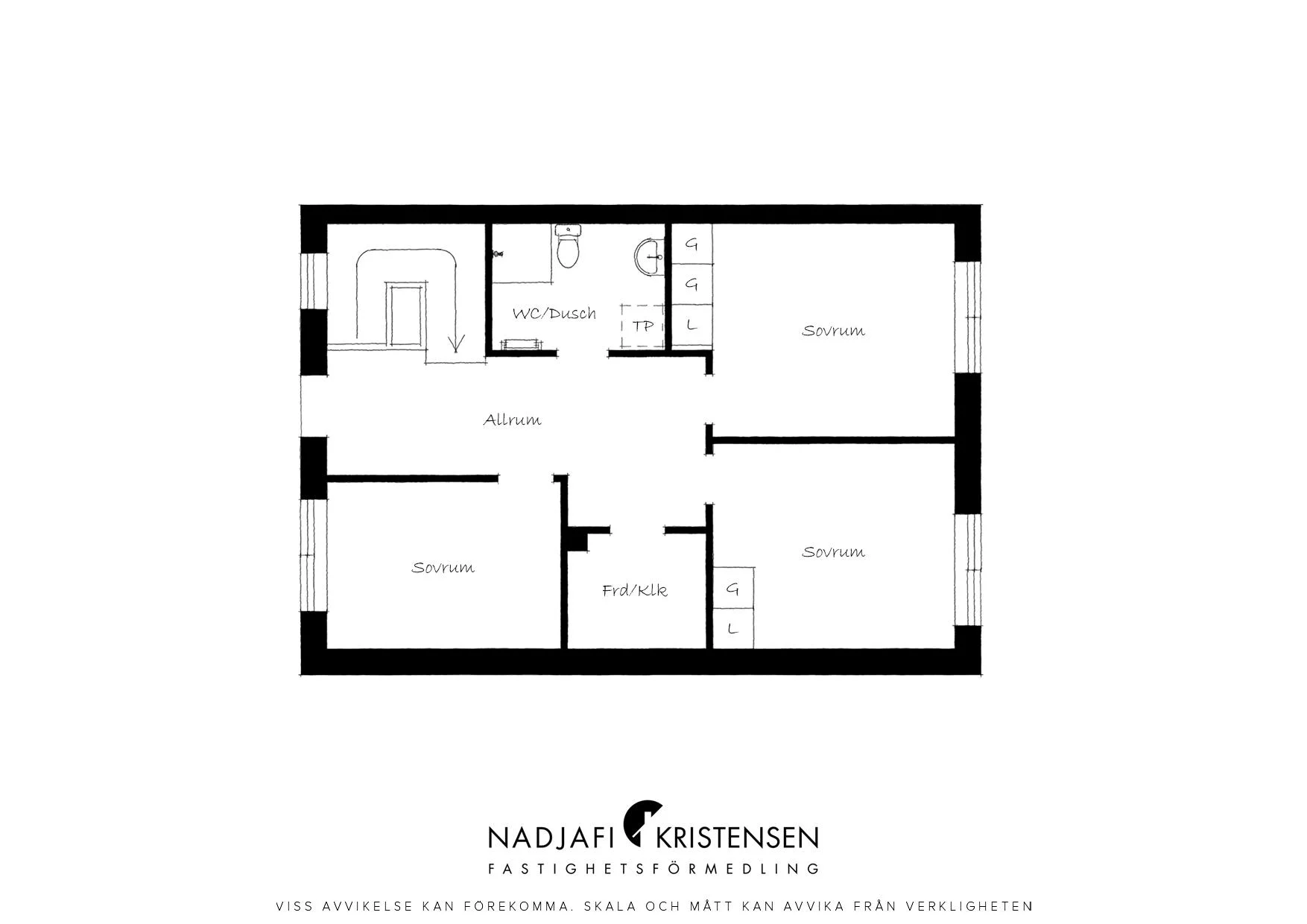 Lättskött och trivsamt radhus i två plan