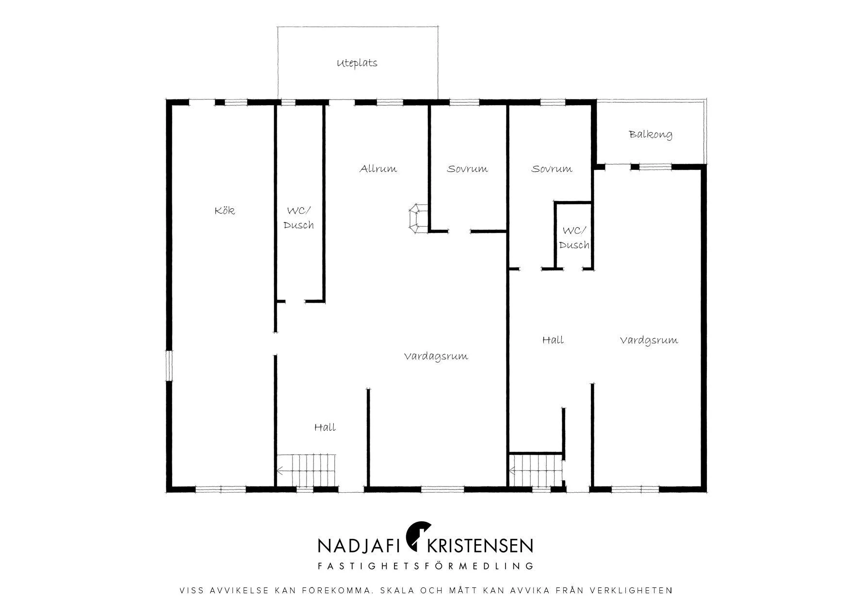 Enplansvilla med magiska vyer