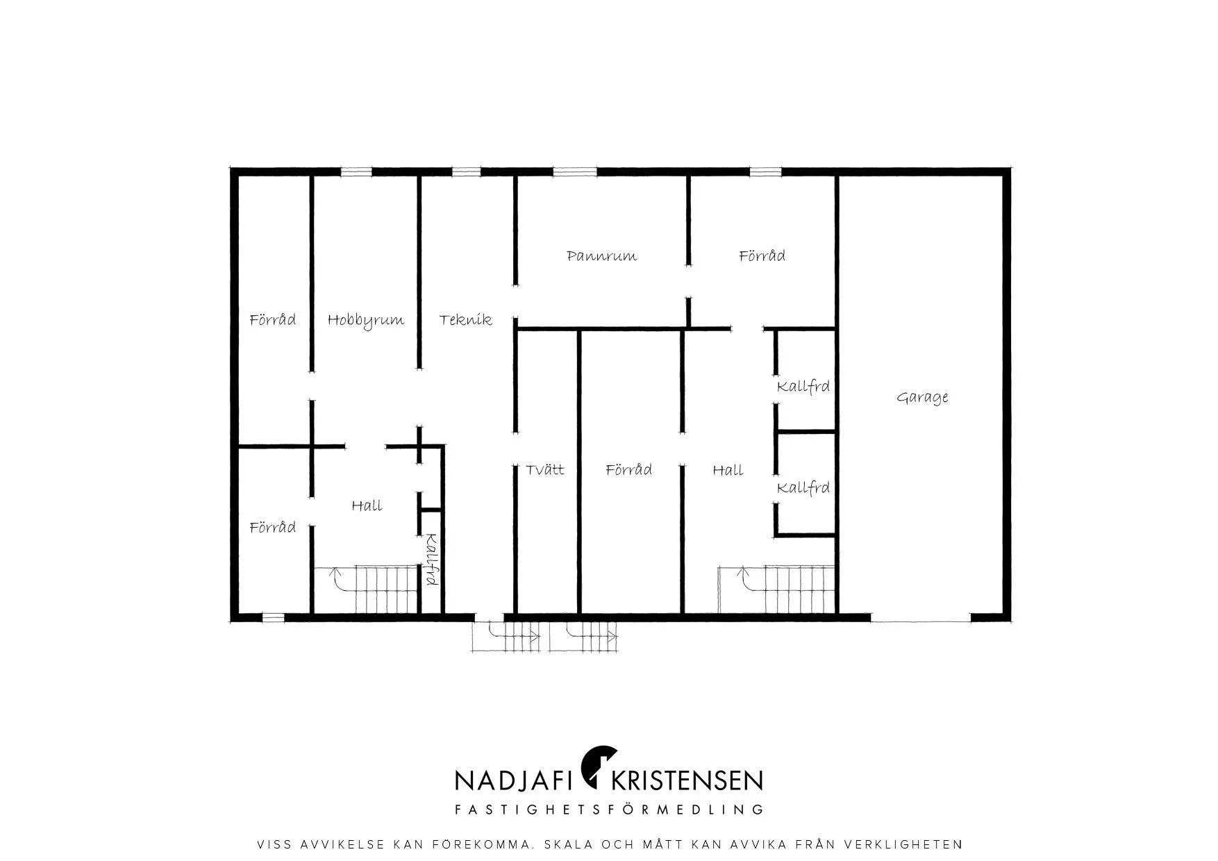 Enplansvilla med magiska vyer