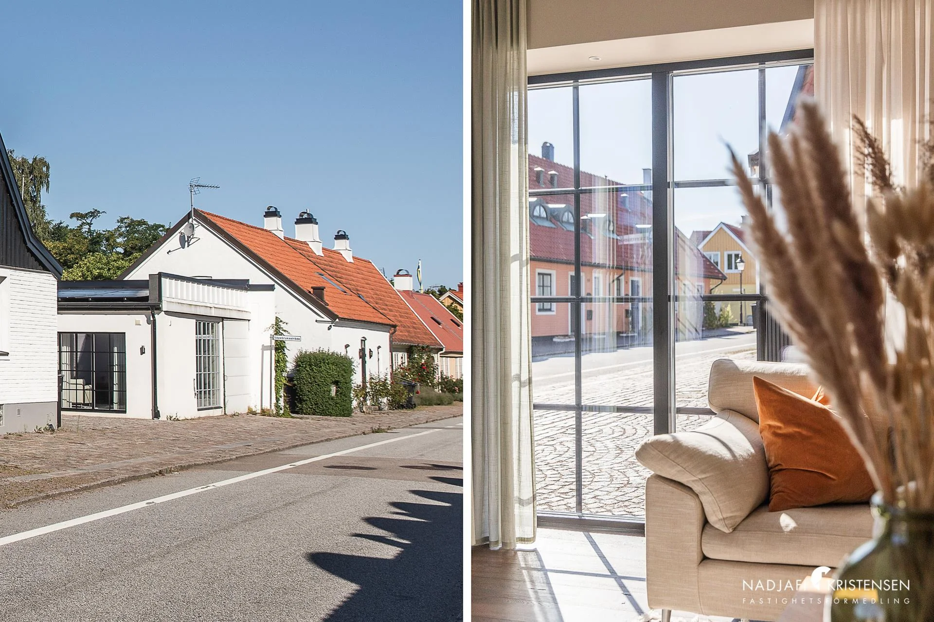 Townhouse med stort gästhus på Agardhsgatan