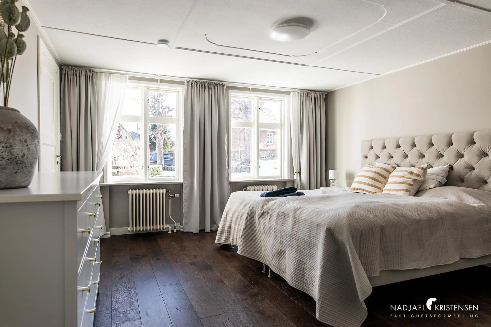 Townhouse med stort gästhus på Agardhsgatan