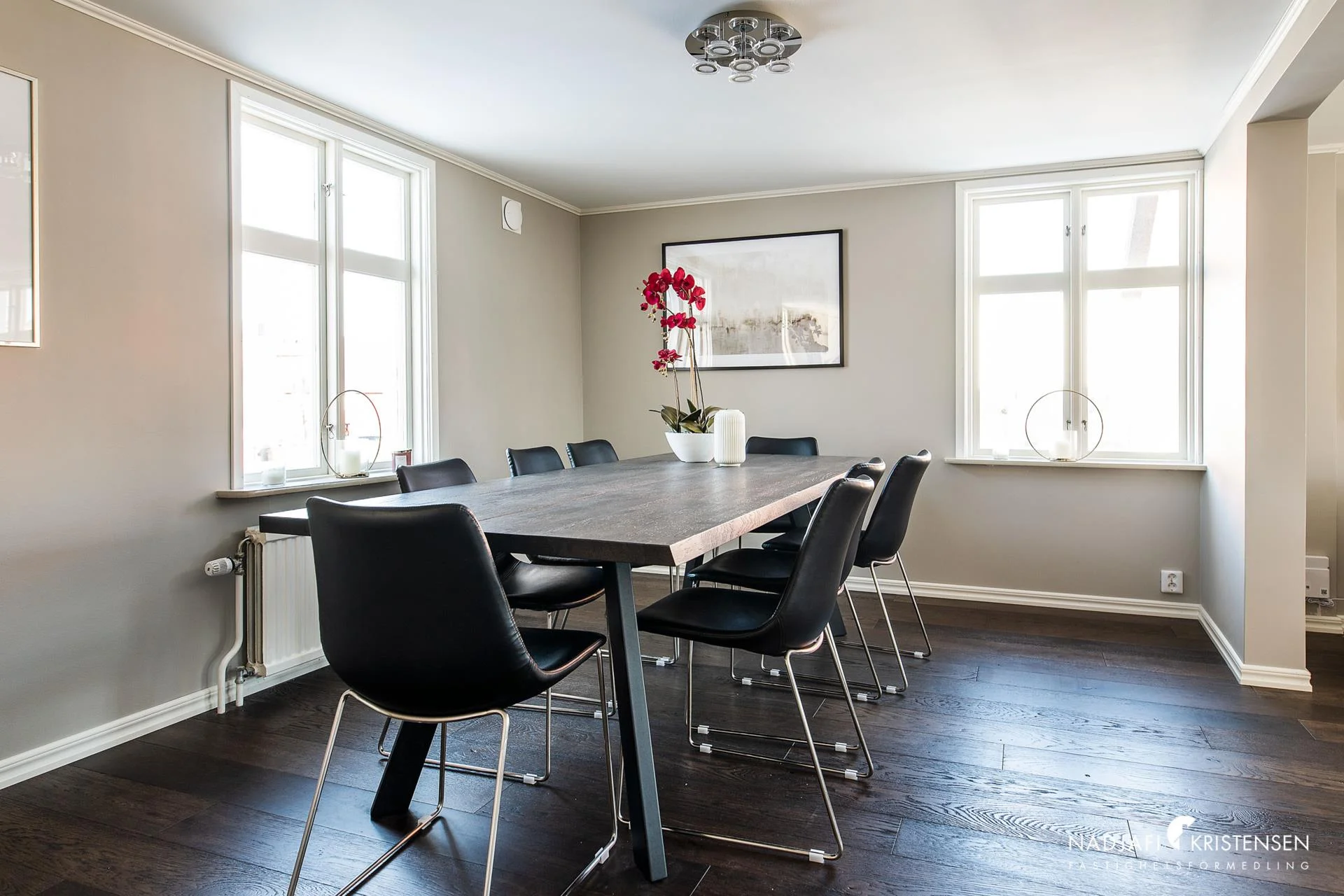 Townhouse med stort gästhus på Agardhsgatan