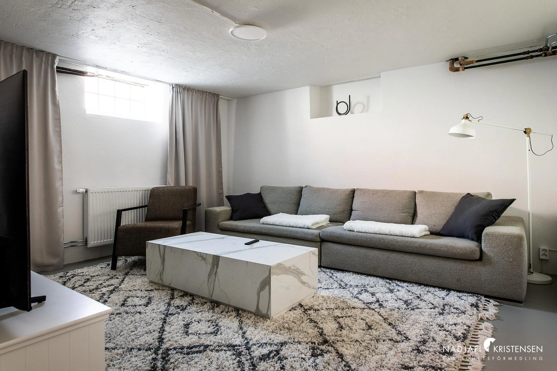 Townhouse med stort gästhus på Agardhsgatan