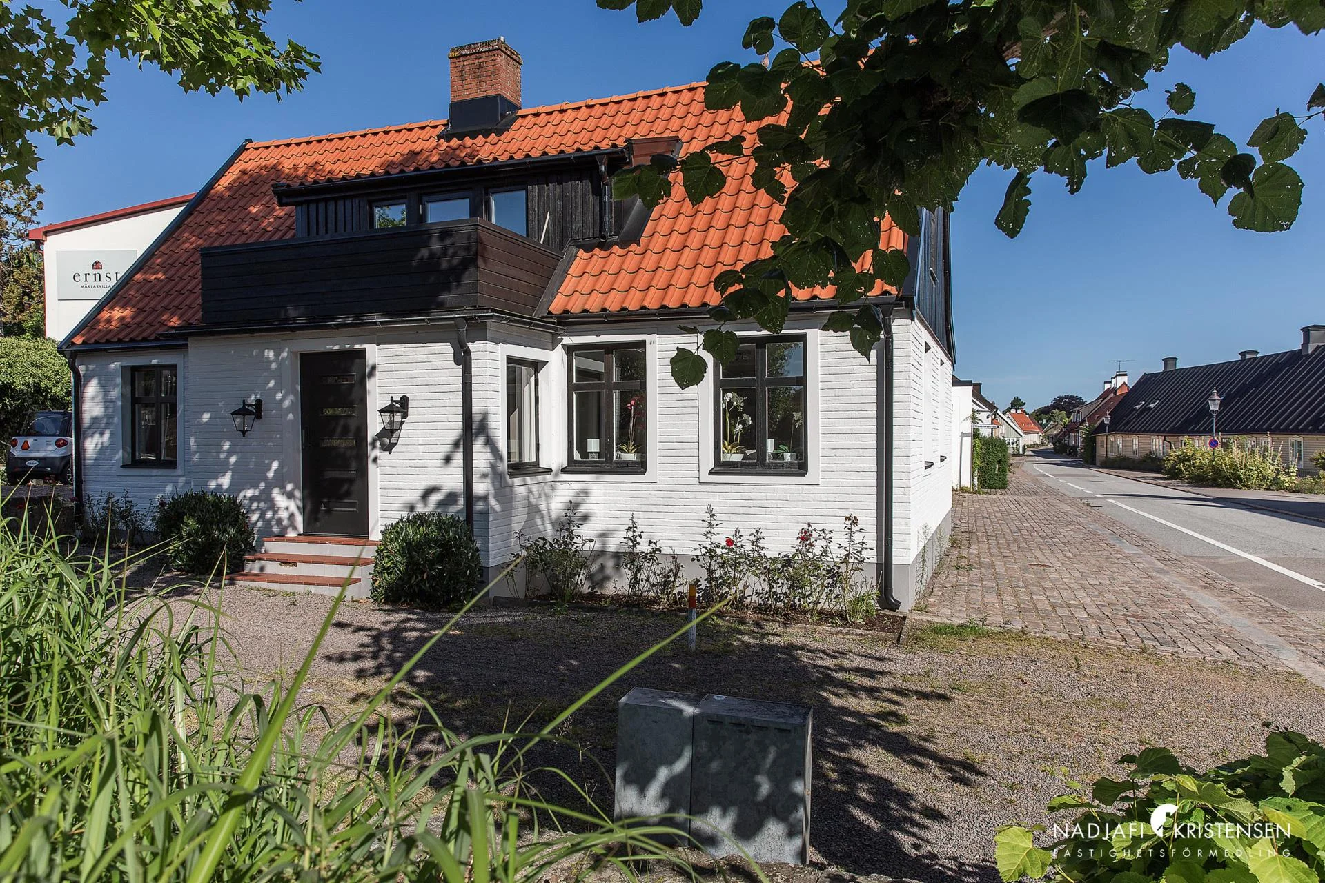 Townhouse med stort gästhus på Agardhsgatan