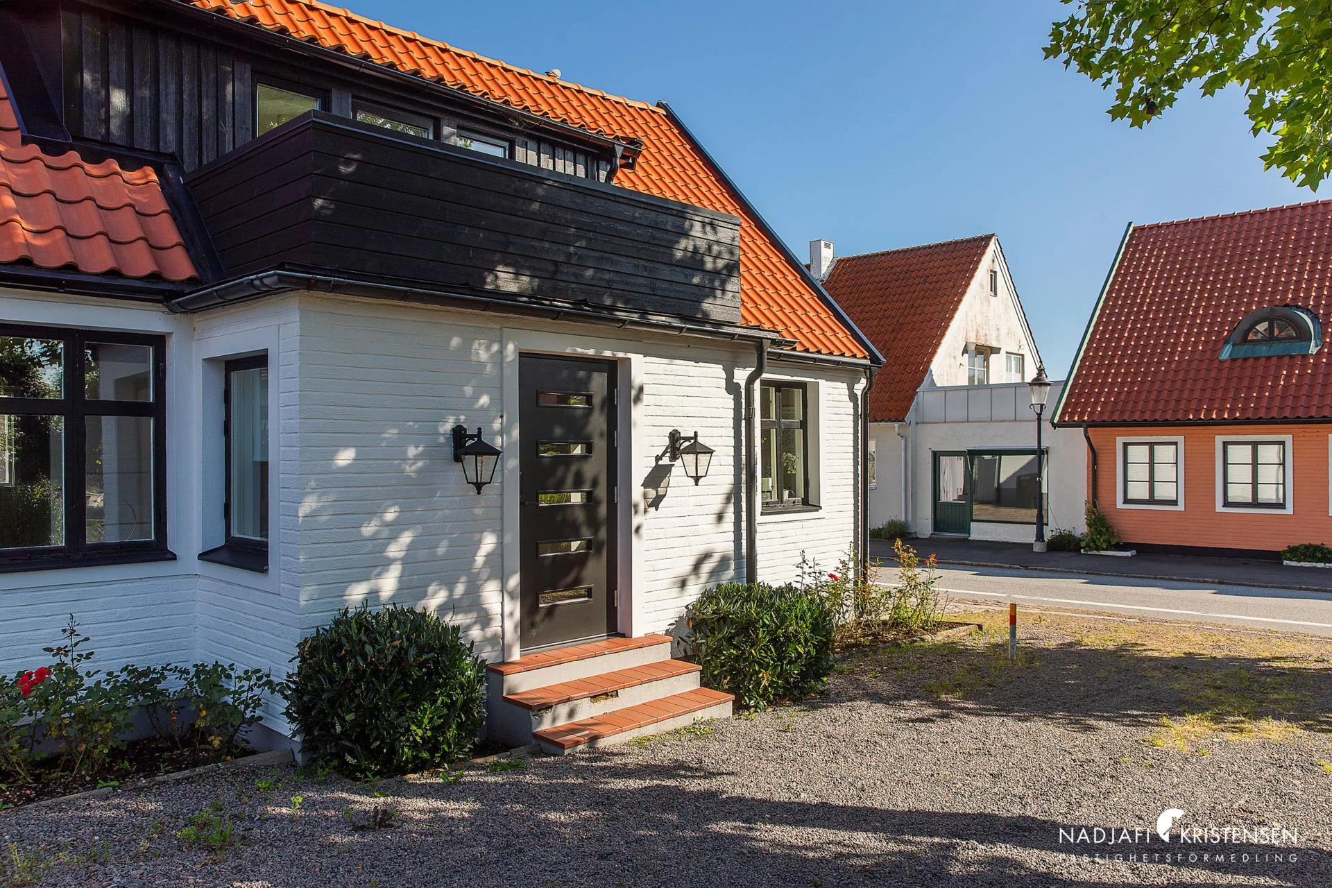 Townhouse med stort gästhus på Agardhsgatan