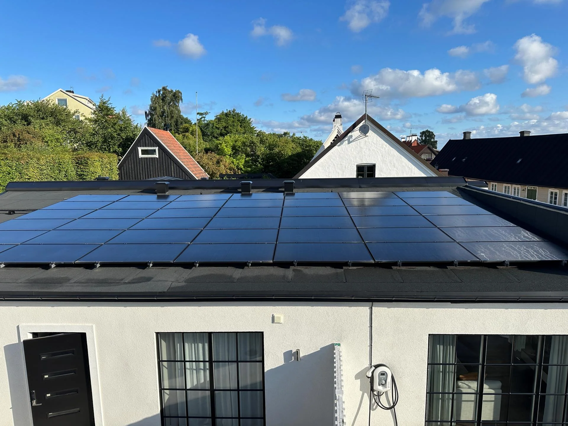 Townhouse med stort gästhus på Agardhsgatan