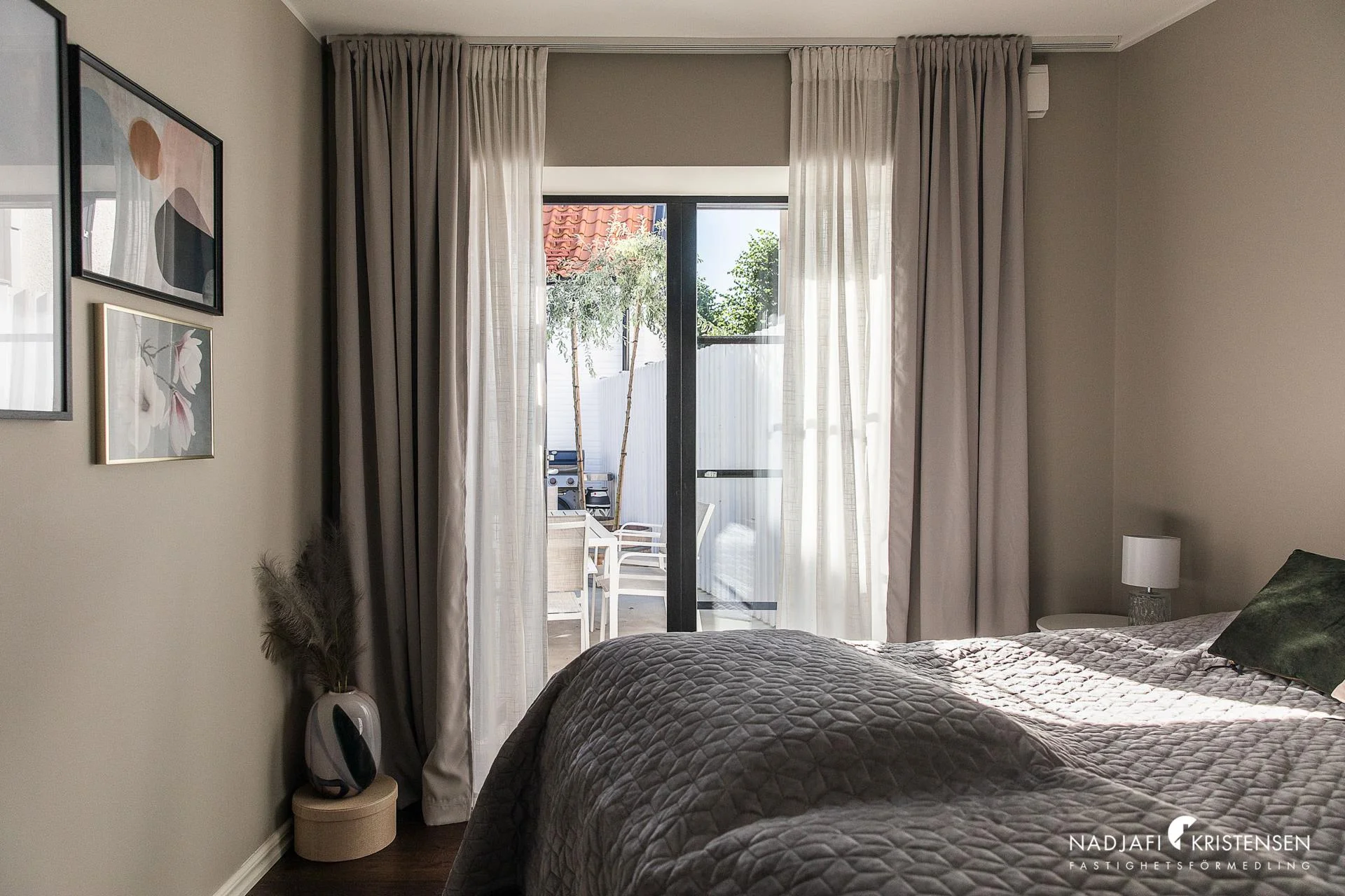Townhouse med stort gästhus på Agardhsgatan