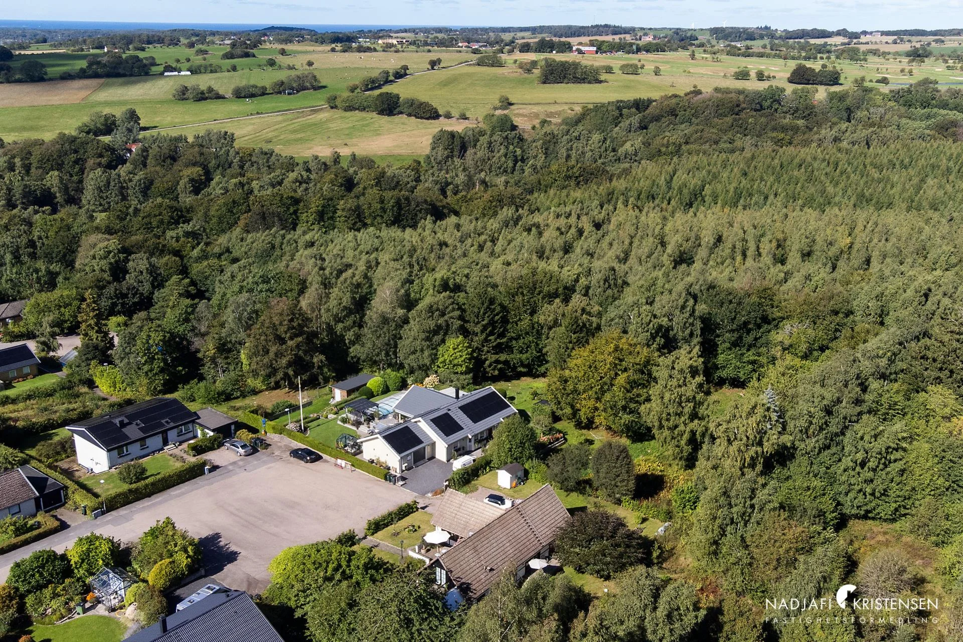 Korsvirkesdröm med naturen som granne