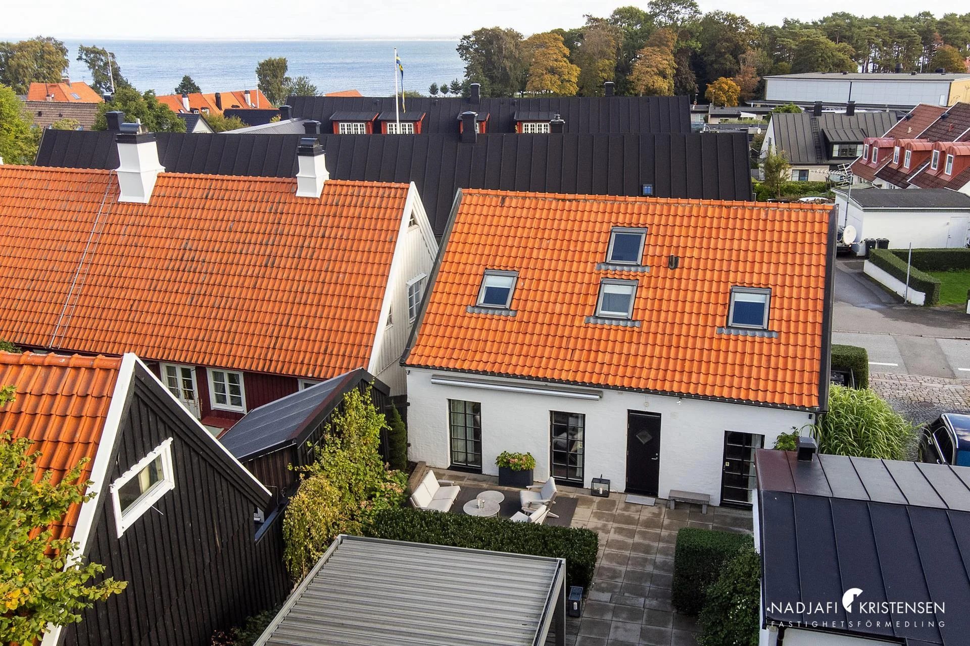Privat oas mitt i Båstad