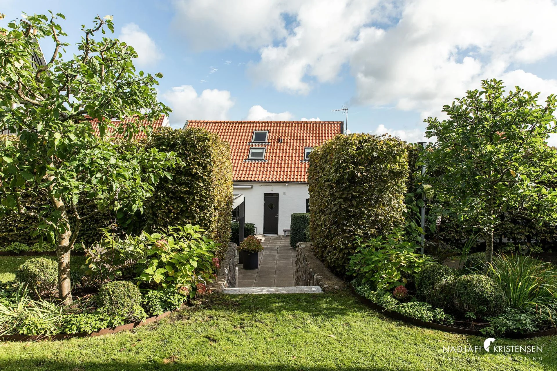 Privat oas mitt i Båstad