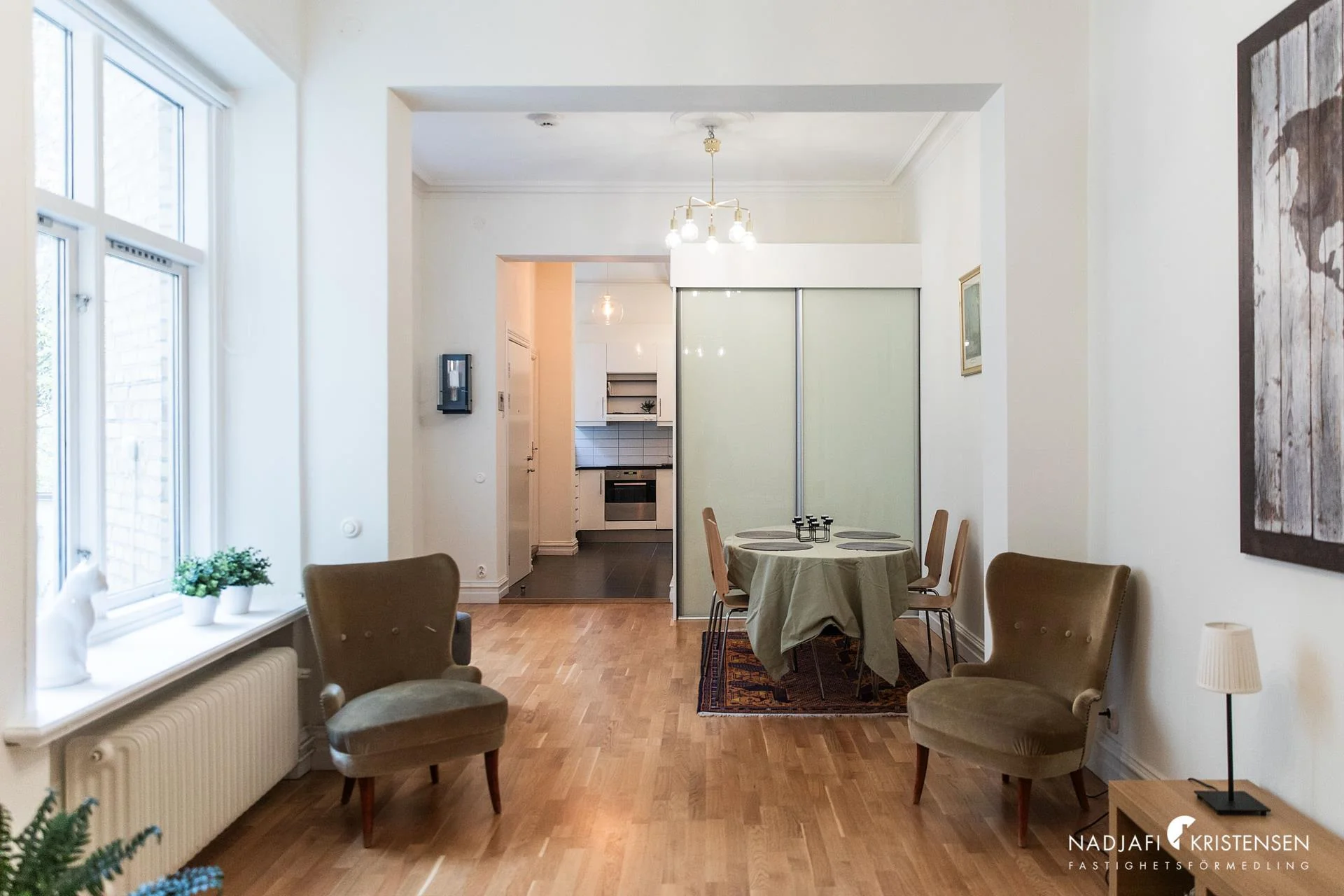 Ägarlägenhet i två plan med egen entré – Södra Strandgatan 15